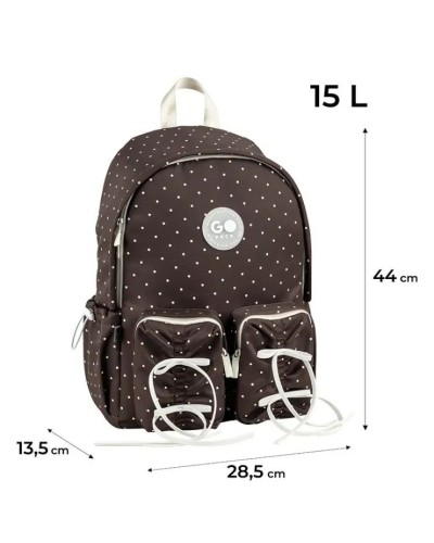 Рюкзак 44х28,5х13,5 см коричневий,130L-2, GoPack Education Teens