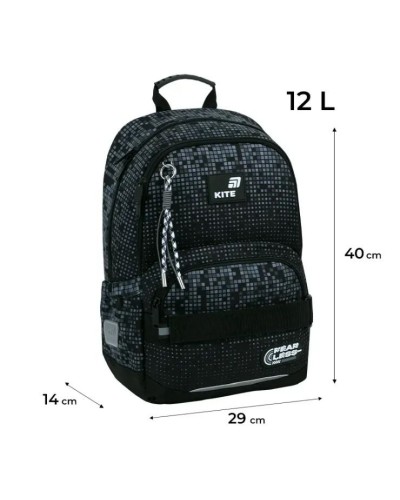 Рюкзак «Fearless» 40х29х14 см, 585M-3, Kite Education