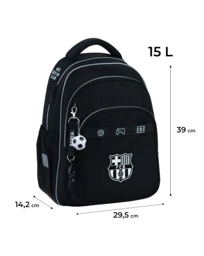 Рюкзак «FC Barcelona» 39х29,5х14 см, 763M, Kite Education