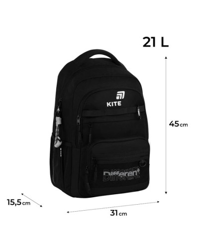 Рюкзак «Different» 45х31х15,5 см, 1019L, Kite Education teens