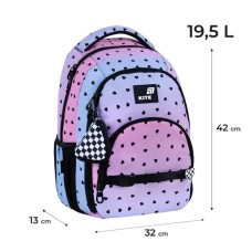 Рюкзак «Gradient» 42х32х15 см, 905М, Kite Education teens
