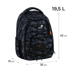 Рюкзак «Power Inside» 42х32х13 см, 905M, Kite Education teens