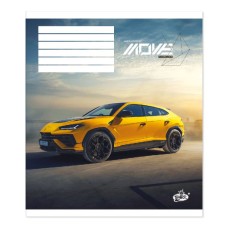 Зошит на 18 аркушів у лінію «Без обмежень» №2595, ТМ Brisk