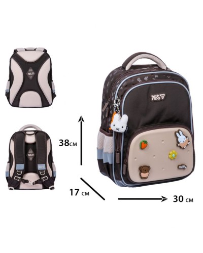 Рюкзак «Miffy Bunny», 38х30х13 см, S-72M, ТМ Yes