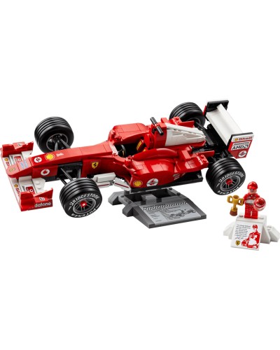 Конструктор «Ferrari F2004 та Міхаель Шумахер» на 735 детлей з фігуркми, у коробці 38х7х26 см, ТМ Lego
