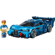 Конструктор «Спортивний автомобіль Bugatti Vision GT Hyper» на 284 деталі, у коробці 26х6х14 см, ТМ Lego