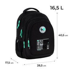 Рюкзак 40,5х18,5х28,5 см 162L-4, GoPack Teens