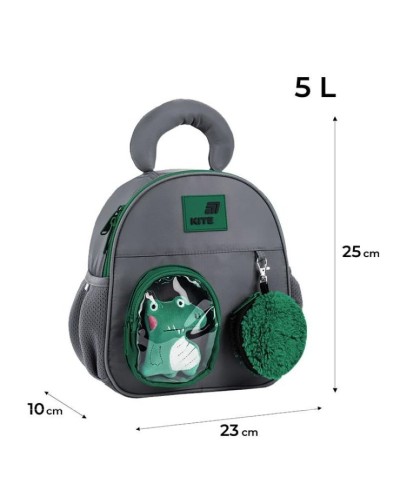 Рюкзак «Croco Boo» 25х10х23 см 2737, Kite Kids