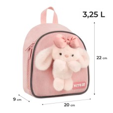 Рюкзак «Pink Bunny» 22х9х20 см 538, Kite Kids
