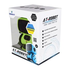 Інтерактивний робот «AT-ROBOT» 13 з голосовим управлінням та українською озвучкою, танцює, на батарейках, у коробці 14х16х20 см