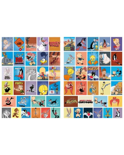 Розмальовка «WB Looney Tunes: Веселий кролик» А4 із наліпками на 16 сторінок, ТМ Ідейка