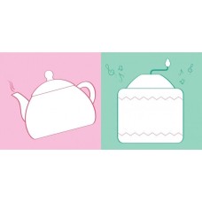 «Наклейки-картини. Квітка» на 8 сторінок з м`якою обкладинкою 15,5х16,5 см, ТМ Ранок