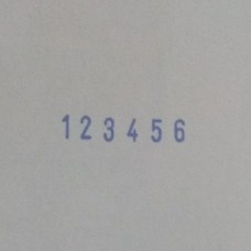 Нумератор міні 6 розрядів, 3,8 мм, COLOP