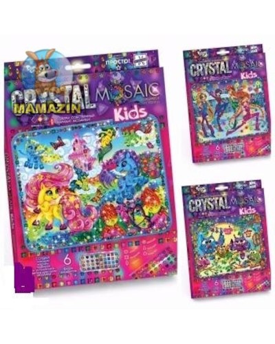 Мозаїка «CRYSTAL MOSAIC KIDS» ТМ Данко Тойс