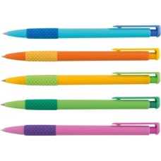Ручка «Phaeton» кулькова автоматична синя 0,5 мм, в асортименті, ТМ Economix