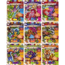 Мозаїка блискуча, в асортименті, у коробці 21х27х2 см, ТМ Данко Тойс