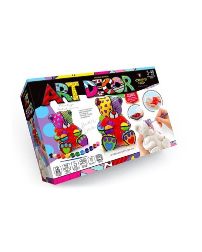 Набір для творчості «ART-DECOR», в асортименті, у кробц 26х7х19 см, ТМ Данко Тойс