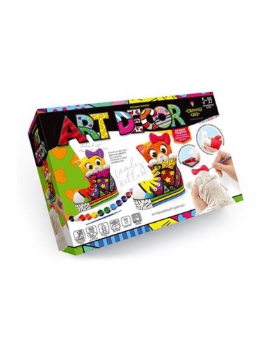 Набір для творчості «ART-DECOR», в асортименті, у кробц 26х7х19 см, ТМ Данко Тойс