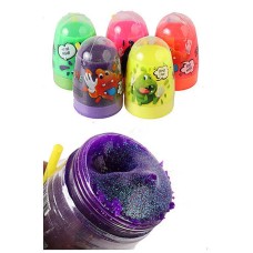 Слайм «Crazy Slime» у колбі 5х8 см, 20 шт у боксі 50х21,5х8 см, ТМ Данко Тойс