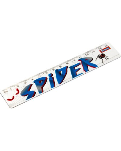 Лінійка «Spider» 15 см, ТМ 1 Вересня
