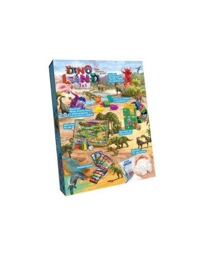Креативна творчість «Dino Land» 7 в 1, у коробці 36х6х27 см, ТМ Данко Тойс