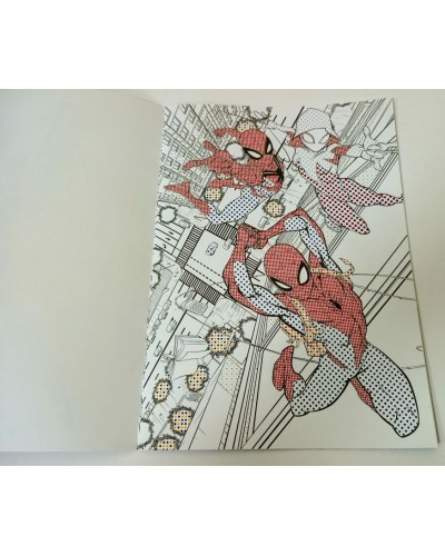 Водна розмальовка «Marvel Spiderman» А4 на 6 аркушів з м`якою обкладинкою, ТМ YES