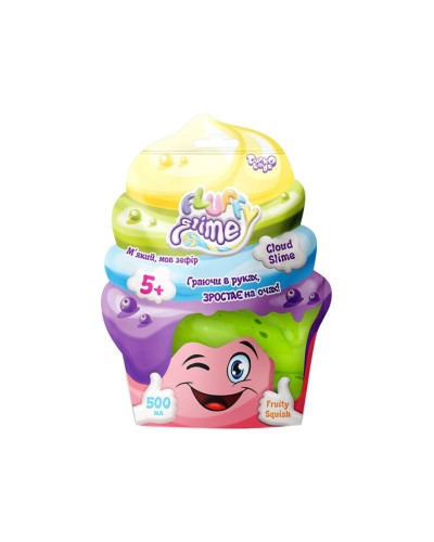 Слайм «Fluffy Slime» у пакеті по 500 г, ТМ Данко Тойс