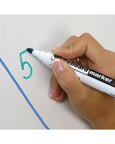 Маркер «Whiteboard» 2 мм круглий зелений, спиртовий, ТМ Axent