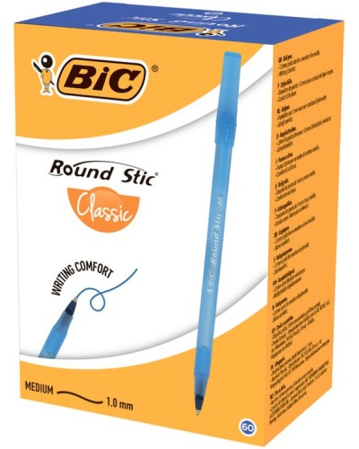 Ручка «Round Stic» 0,32 мм синя, Bic