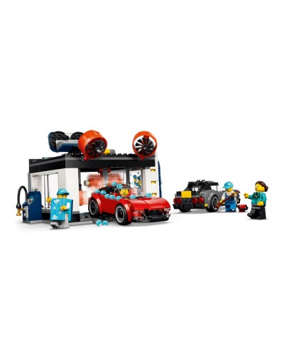 Конструктор «Тунельна автомийка» на 583 деталі, у коробці 38х7х26 см, ТМ Lego
