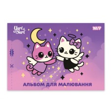 Альбом для малювання «Чарівна дружба» А4 на 20 аркушів 100г/м2 на скобі з перфорацією, в асортименті, ТМ Yes
