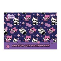 Альбом для малювання «Чарівна дружба» А4 на 20 аркушів 100г/м2 на скобі з перфорацією, в асортименті, ТМ Yes