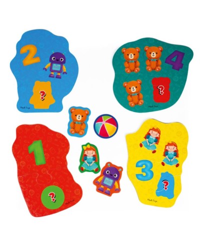 Пазли «Малюк Зможе. Тварини. Іграшки», у пакеті, ТМ Vladi Toys