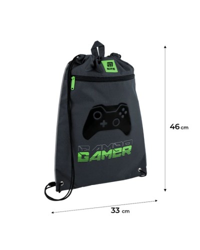 Сумка для взуття «Gamer» 46х33 см, 601M, ТМ Kite