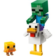 Конструктор «Курячий Джокей» на 344 деталі, у коробці 26х6х19 см, ТМ Lego