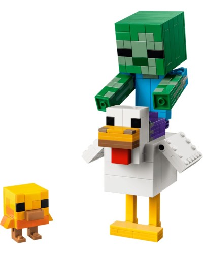 Конструктор «Курячий Джокей» на 344 деталі, у коробці 26х6х19 см, ТМ Lego