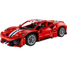 Конструктор «Автомобіль Ferrari 488 PISTA» на 882 деталі, у коробці 38х7х26 см, ТМ Lego