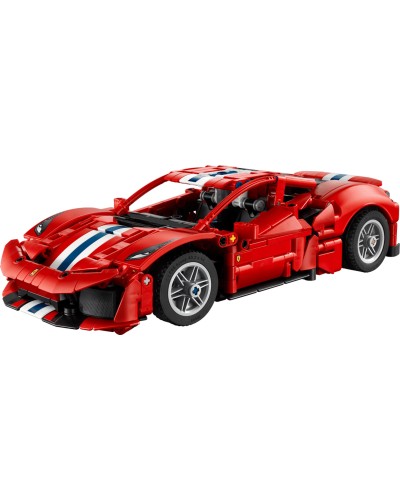 Конструктор «Автомобіль Ferrari 488 PISTA» на 882 деталі, у коробці 38х7х26 см, ТМ Lego