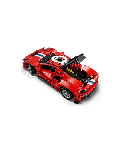 Конструктор «Автомобіль Ferrari 488 PISTA» на 882 деталі, у коробці 38х7х26 см, ТМ Lego