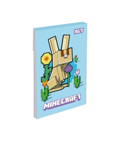 Блокнот «Minecraft.Spring» А7 на 48 аркушів у клітинку, в асотименті, ТМ Yes
