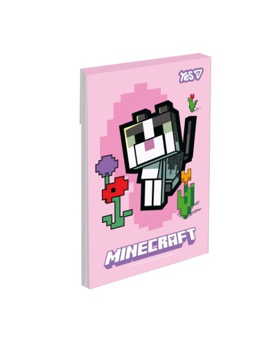 Блокнот «Minecraft.Spring» А7 на 48 аркушів у клітинку, в асотименті, ТМ Yes