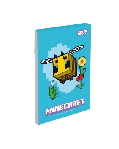 Блокнот «Minecraft.Spring» А7 на 48 аркушів у клітинку, в асотименті, ТМ Yes