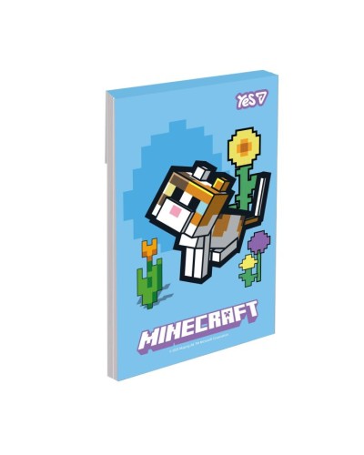Блокнот «Minecraft.Spring» А7 на 48 аркушів у клітинку, в асотименті, ТМ Yes