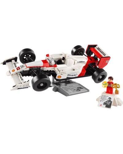 Конструктор «McLaren MP4/4 та Айртон Сенна» на 693 деталі, у коробці 38х7х26 см, ТМ Lego