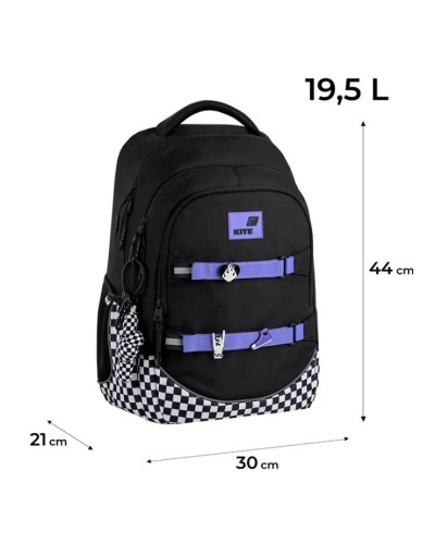 Рюкзак «Driving Mood» 44х30х21 см, 727L, Kite Education Teens