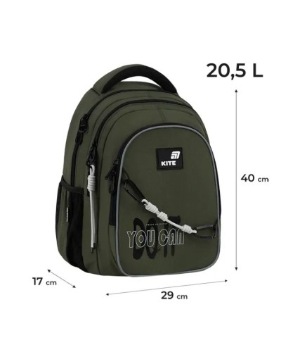 Рюкзак «Trust Yourself» 40х29х17 см, 8001M, Kite Education Teens