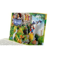 Книжка-панорамка «Білосніжка» на 10 сторінок з твердою обкладинкою 19х14 см, ТМ Ранок