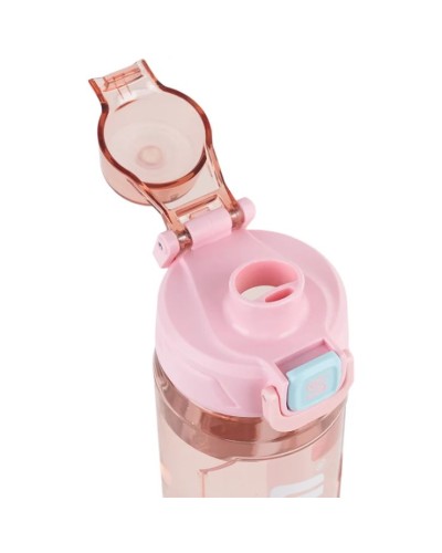 Пляшечка для води 800 мл, рожева, TM Kite