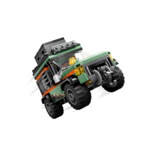 Конструктор «Позашляхова гірська вантажівка 4x4» на 221 деталь, у коробці 21х6х19 см, ТМ Lego