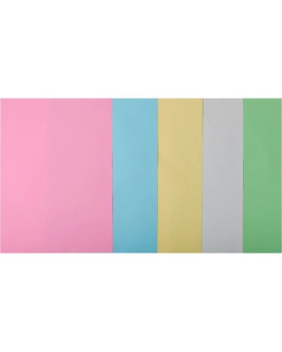 Папір кольоровий «PASTEL» А4 50 аркушів на 5 кольорів 80 г/м2, ТМ Buromax